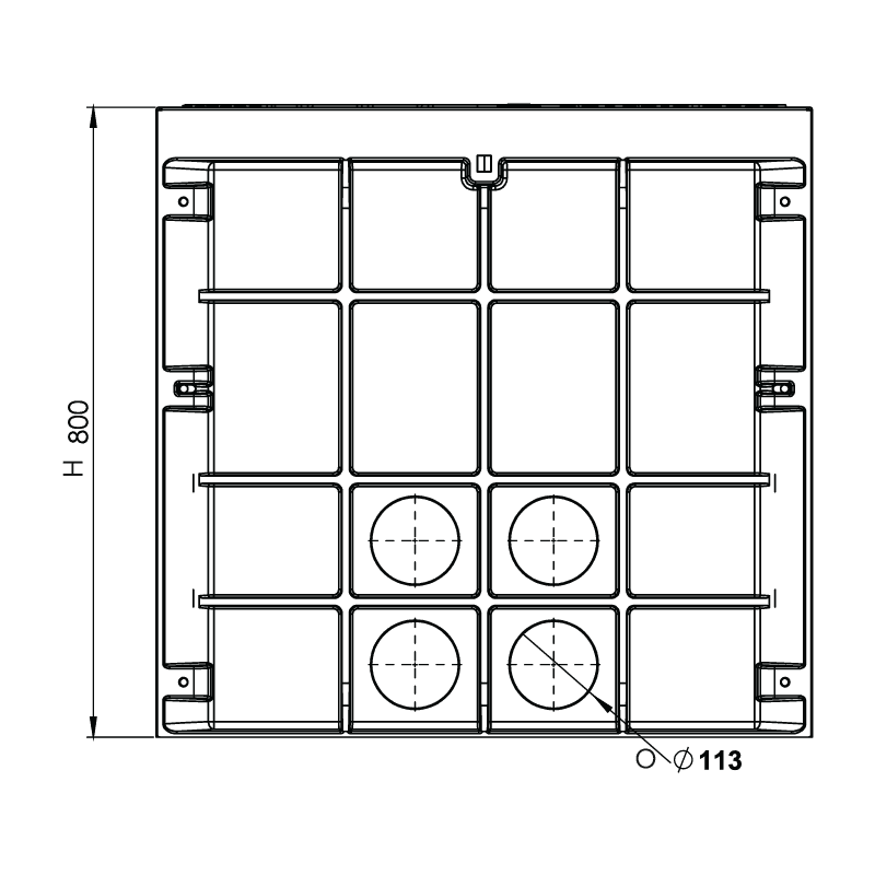 TIP 12, H75 Extension Chamber