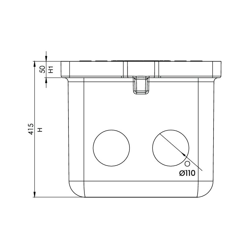 TIP 12, H41 Extension Chamber