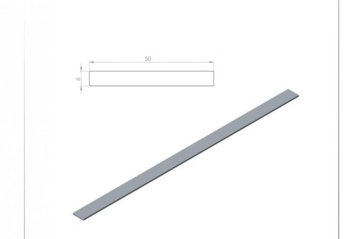 50 x 6 Plate Profile