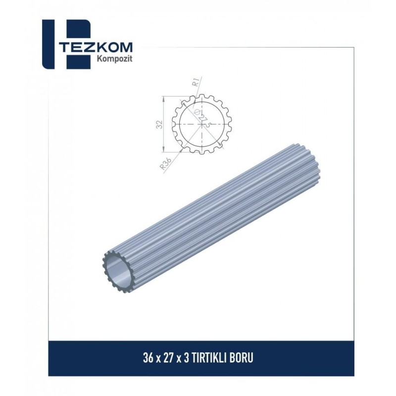 36 x 27 x 3 Tırtıklı