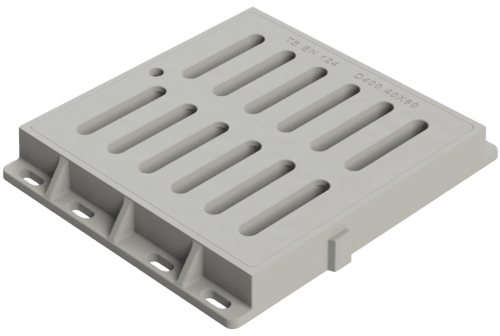 500 x 500 x 60 Channel Grille