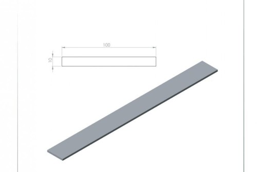 100 x 10 Plate Profile