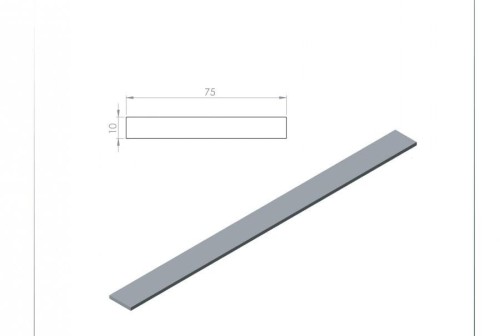 75 x 10 Plate Profile